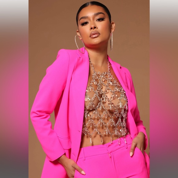 Kendall Embellished Midi Dress Set - White - Picture 5 of 6